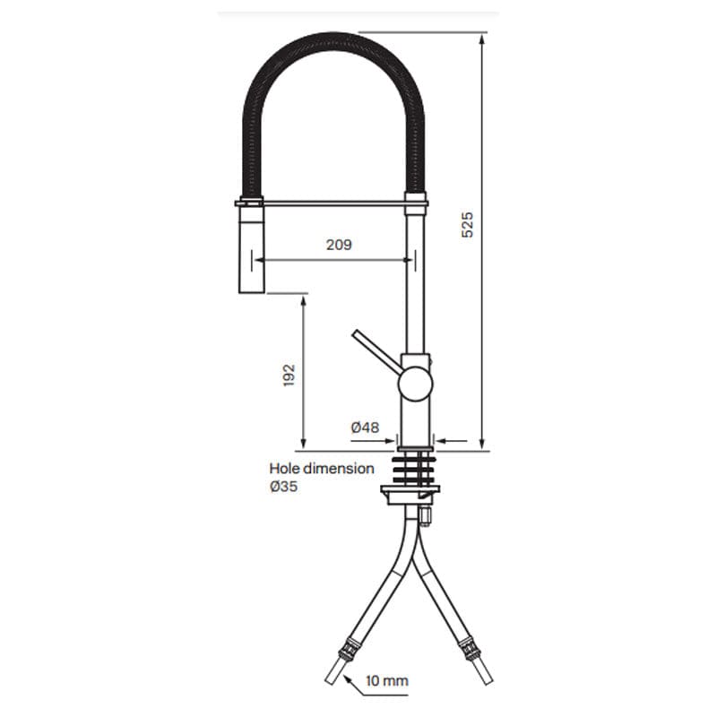 Tapwell EVM179 Kjøkkenarmatur Tapwell Kjøkkenarmatur