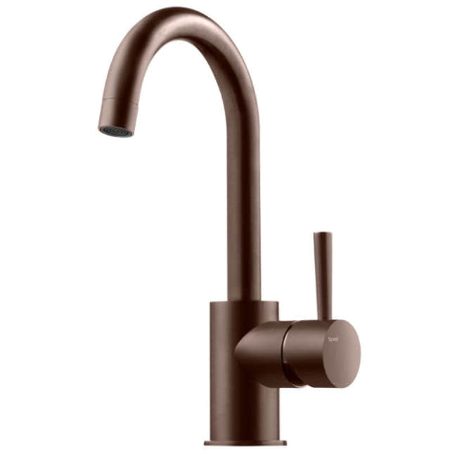 Tapwell EVO078 Servantbatteri - ikke til benkeplate Bronze Tapwell Servantbatteri TA-9426043