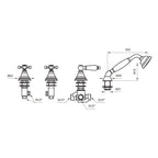 Tapwell FBLV041 Karkantbatteri 4-hulls