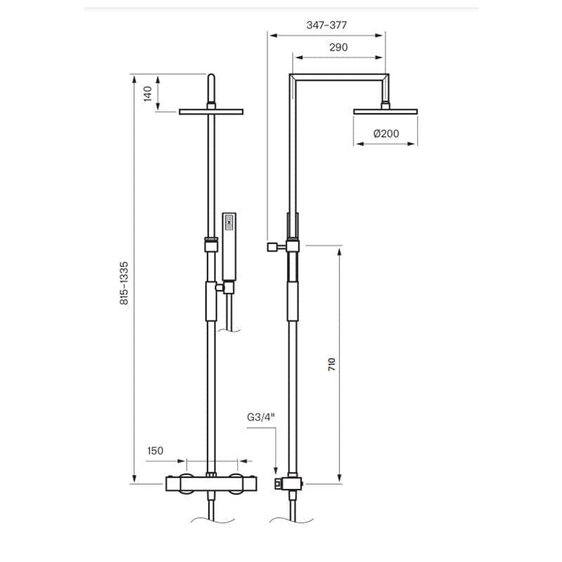 Tapwell LQM8200 Krom Bad.no TA-8190970