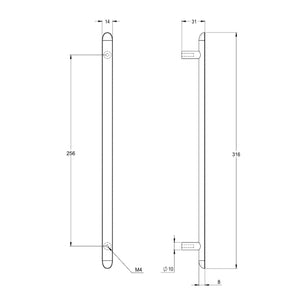 Tapwell Pastille 316 Håndtak