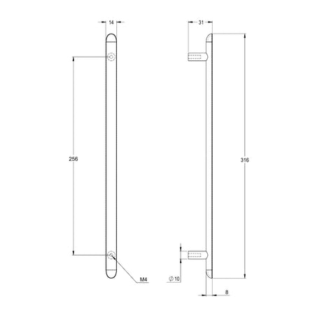Tapwell Pastille 316 Håndtak