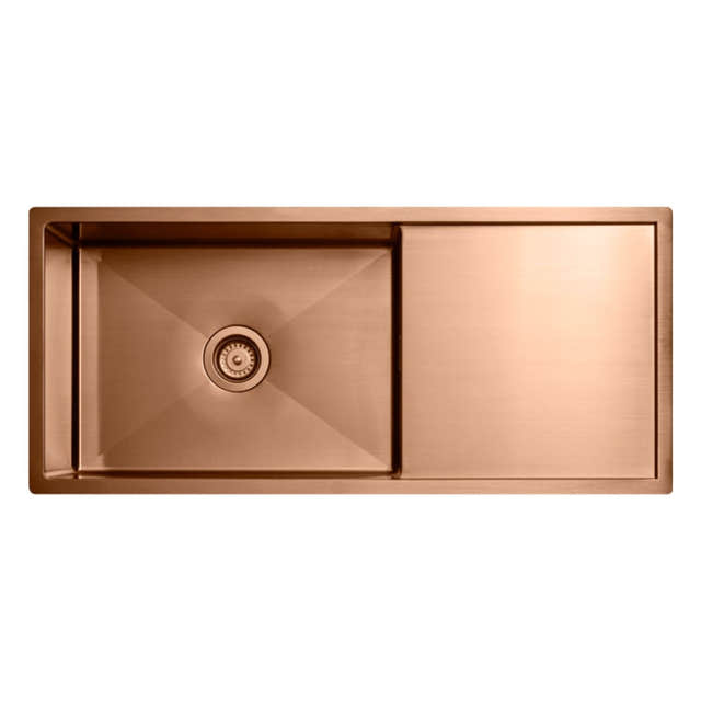 Tapwell TA8140 PVD Kjøkkenvask B89xD45cm Kobber Tapwell Kjøkkenvask TA-9422660