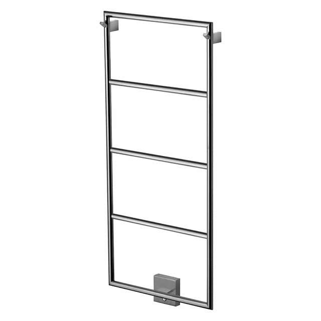 Tapwell TW800-400 Håndkletørker Black chrome Tapwell Håndkletørker vannbåren TA-9427084