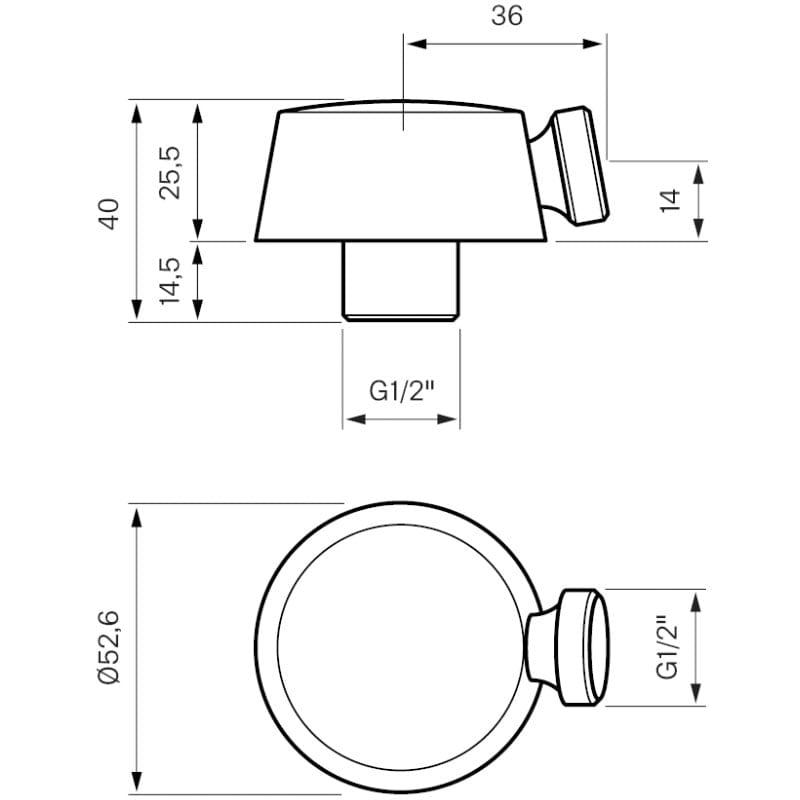 Tapwell XACC130 Krom Tapwell TA-4230479