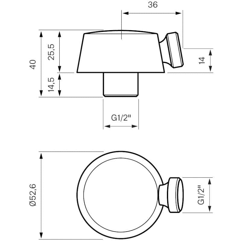Tapwell XACC130 Krom Tapwell TA-4230479