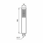 Tapwell ZDOC068 Hånddusj