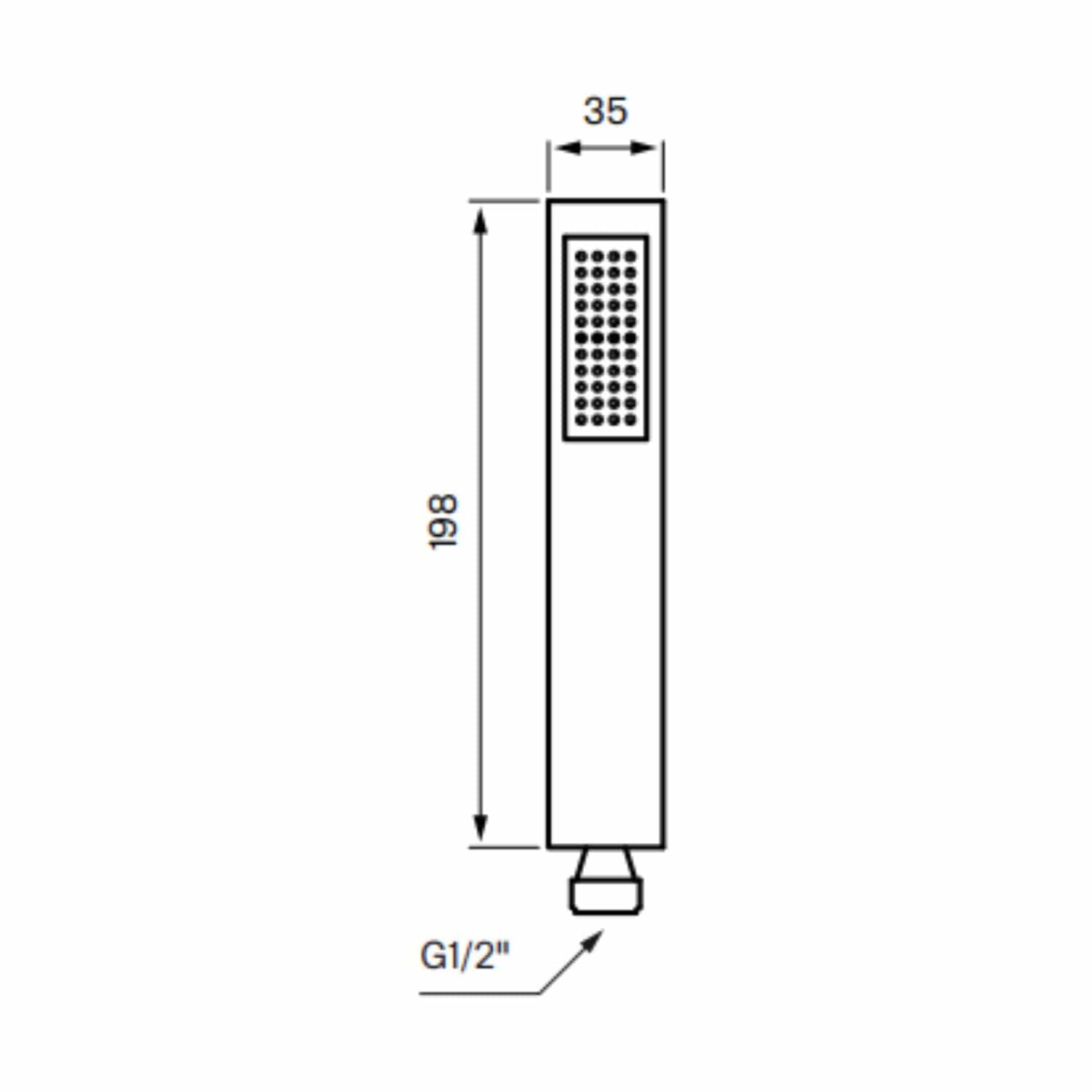 Tapwell ZDOC068 Hånddusj Krom Tapwell Dusjhode TA-8185030