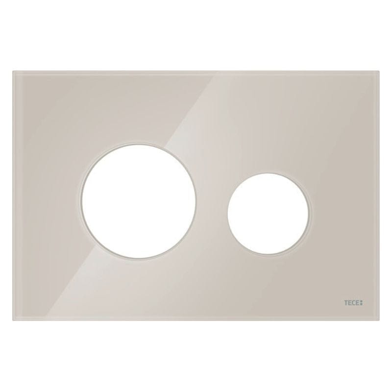 TECEloop glassplate Lys beige Tece Innbyggingssisterne TE-6122964