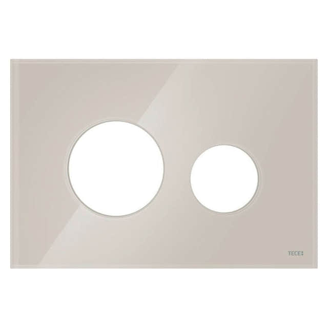 TECEloop glassplate Lys beige Tece Innbyggingssisterne TE-6122964