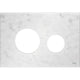 TECEloop marmorplate Hvit Tece Betjeningsplate og trykknapper TE-6122959