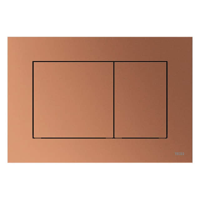 TECEnow Betjeningsplate Metallic bronse rød Tece Betjeningsplate og trykknapper TE-6122458