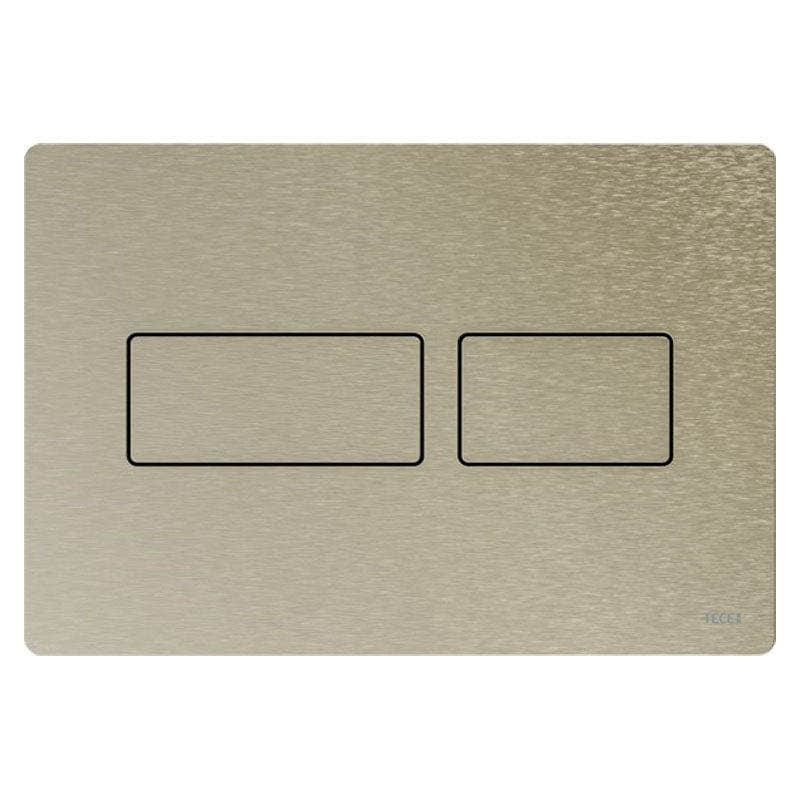 TECEsolid WC Betjeningsplate Børstet nikkel Tece Betjeningsplate og trykknapper TE-1390496