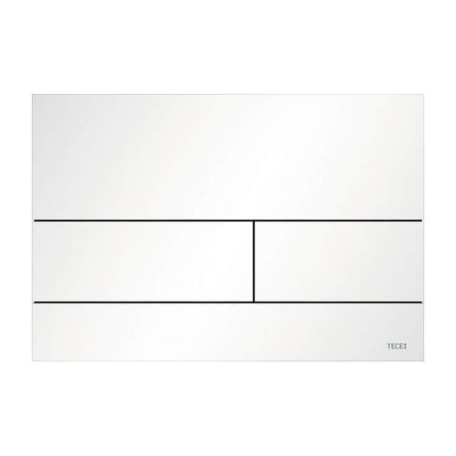 TECEsquare II Betjeningsplate Metall Hvit matt Tece Betjeningsplate og trykknapper TE-6122416