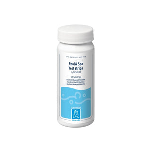 Teststrips 50stk til klor eller bromin + pH/alkalitet