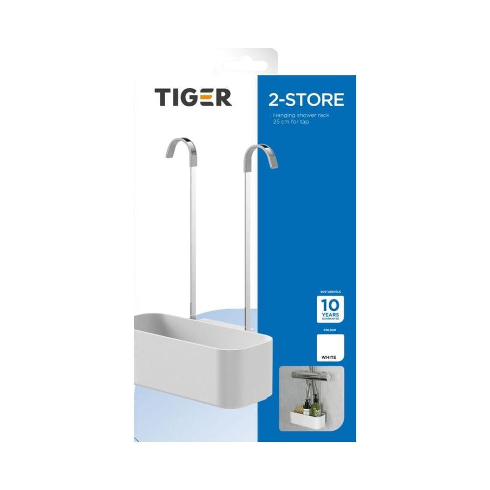Tiger 2-Store Dusjkurv for Dusjbatteri Tiger Dusjhylle