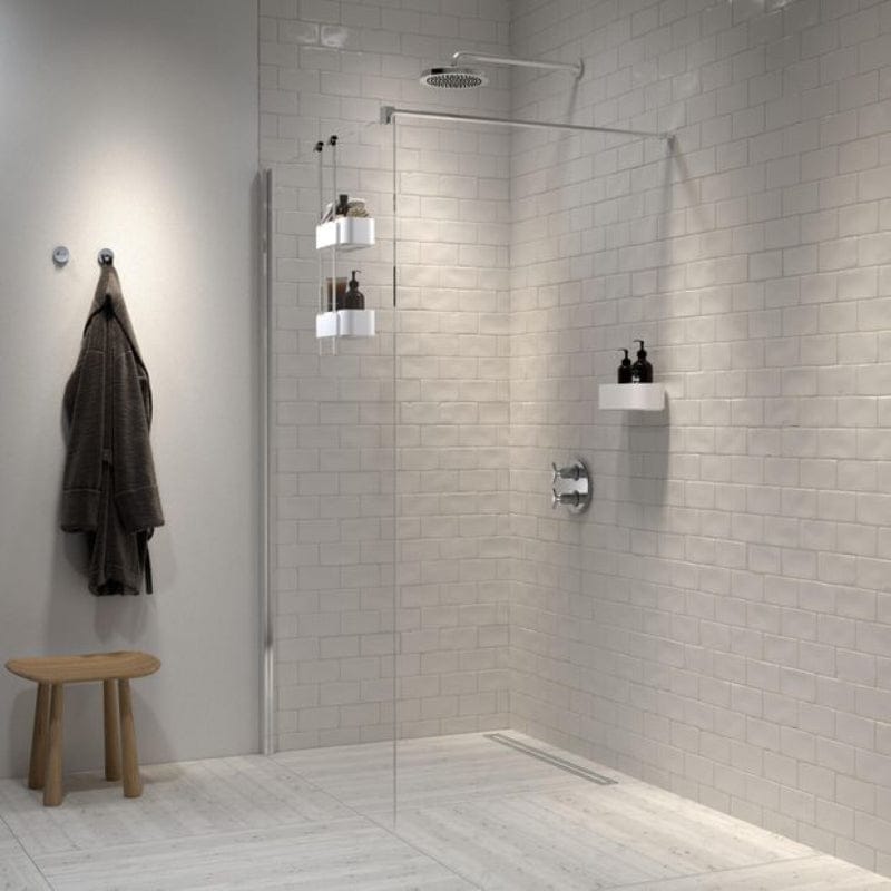 Tiger 2-Store Shower Caddy Dusjkurv  Tiger Dusjhylle