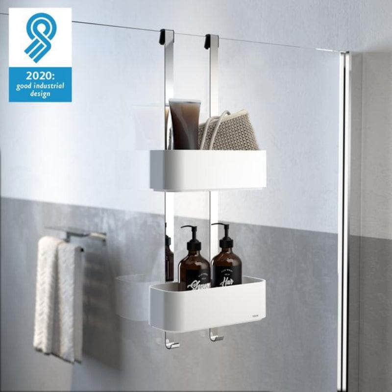 Tiger 2-Store Shower Caddy Dusjkurv  Tiger Dusjhylle