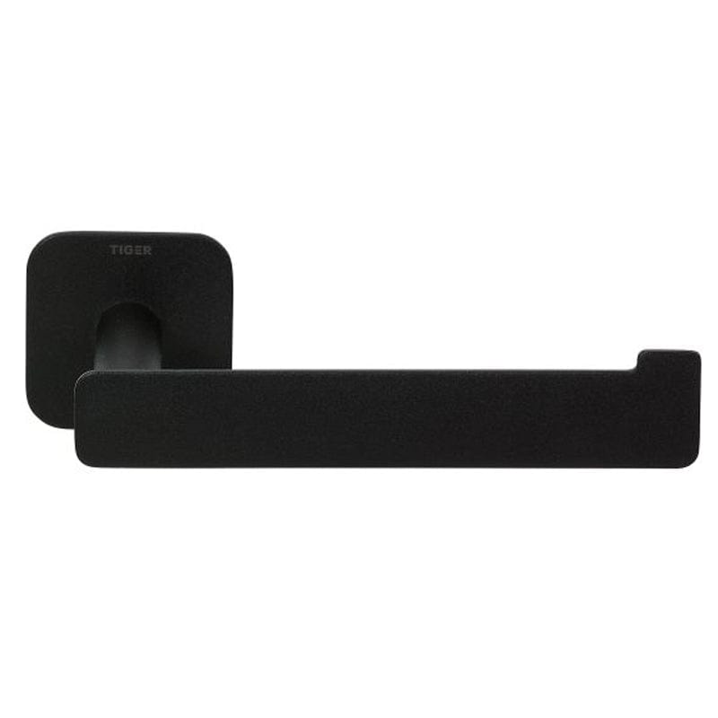 Tiger Colar toalettrullholder L-shape Svart matt Tiger Toalettrullholder CO-T313912