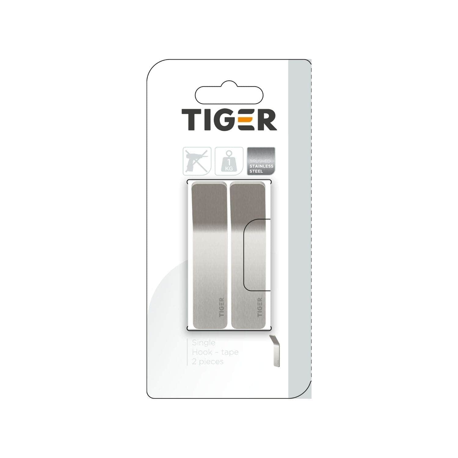 Tiger Single krok 2stk Tiger Knagger