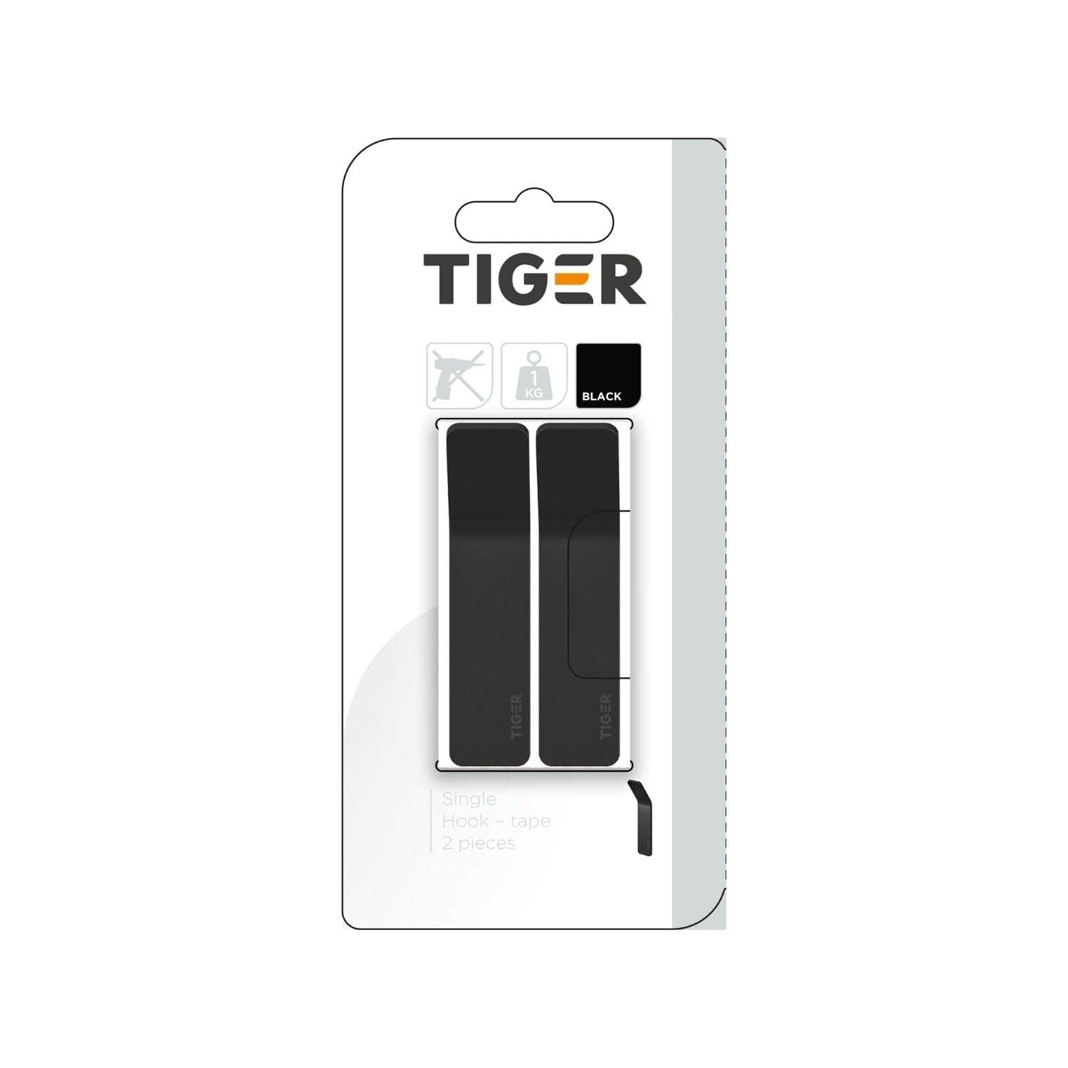 Tiger Single krok 2stk Tiger Knagger