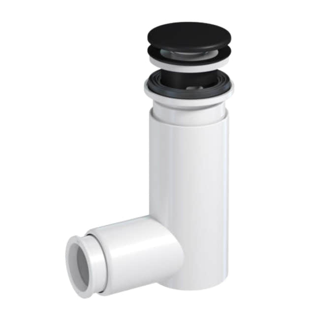 TMC 40mm Easy Clean Vannlås Svart TMC Vannlås HEI-4520339