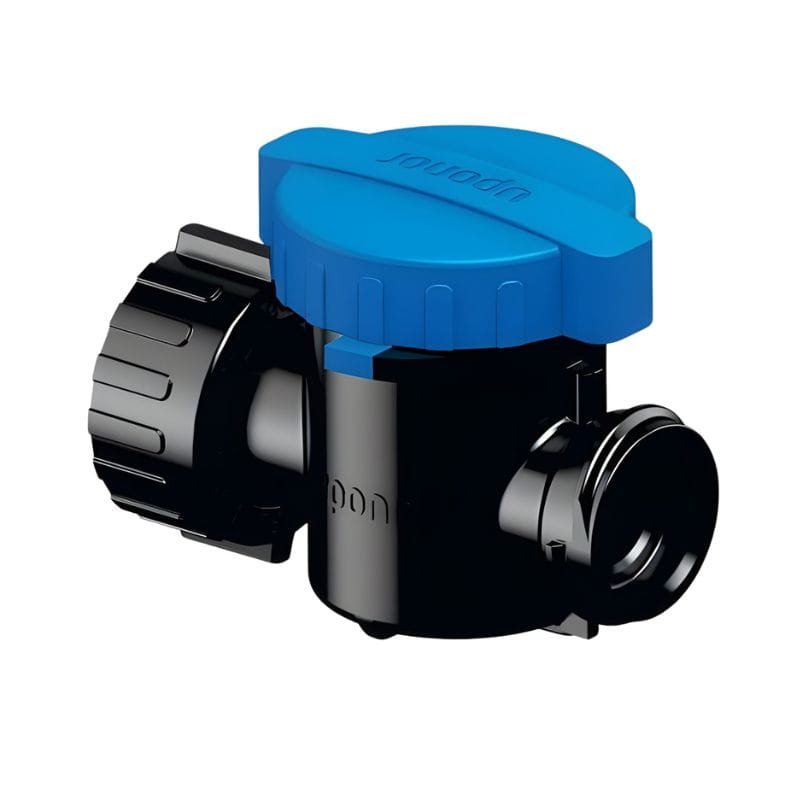 Uponor Aqua Plus Avstengningsventil Blå Uponor Tilbehør veggboks tappevann HEI-5110077