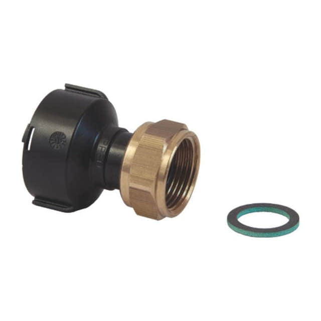 Uponor Aqua Plus PPM Overgang med Løpemutter 3/4" Uponor Overgang HEI-5110202
