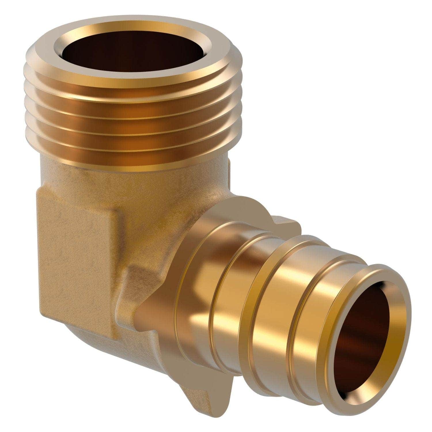 Uponor MT Albue 90° Q&E 20xG3/4" Uponor Rørdeler tappevann HEI-1459349