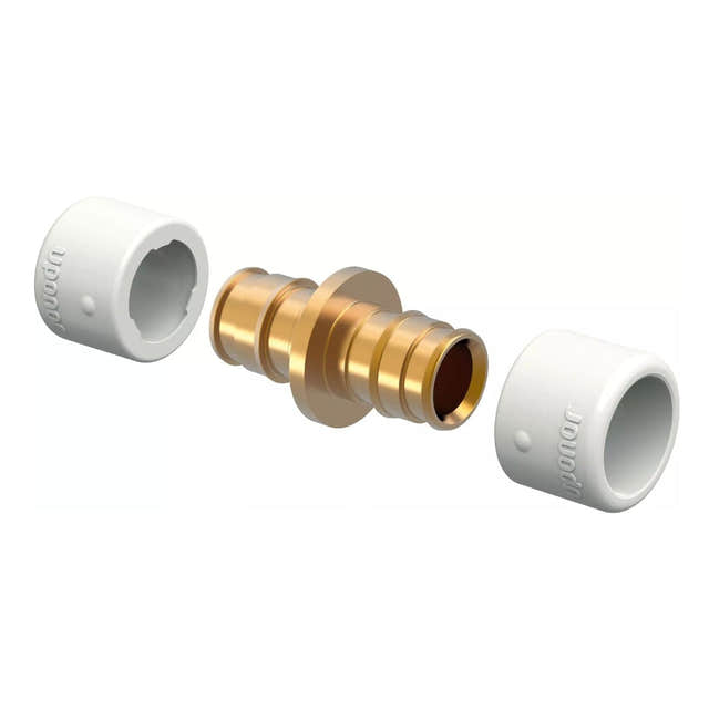 Uponor Q&E DR Skjøtemuffe 18mm Uponor Rørdeler tappevann HEI-5110936