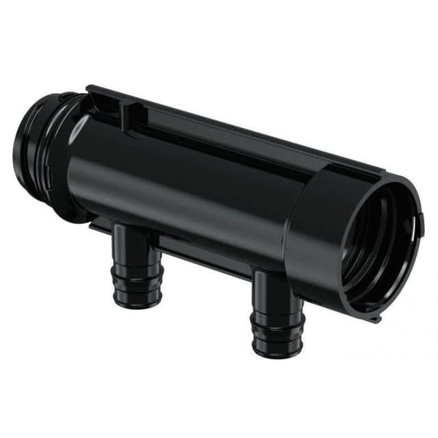 Uponor Q&E PPM Fordeler 50mm 2x16mm Uponor Fordeler tappevann HEI-5110723