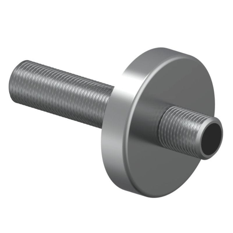Uponor Rettnippel Dekkskive Utv/innv L=85mm 1/2" Uponor Tilbehør veggboks tappevann HEI-5111294