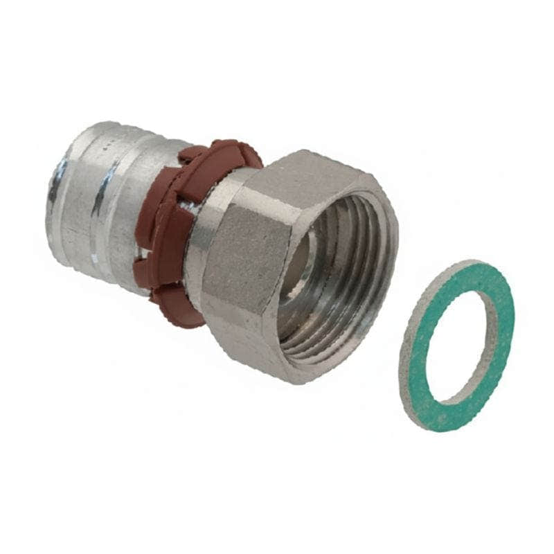 Uponor S-Press DR Skjøtemuffe med Løpemutter 1/2x40mm Uponor Rørdeler tappevann HEI-5079125