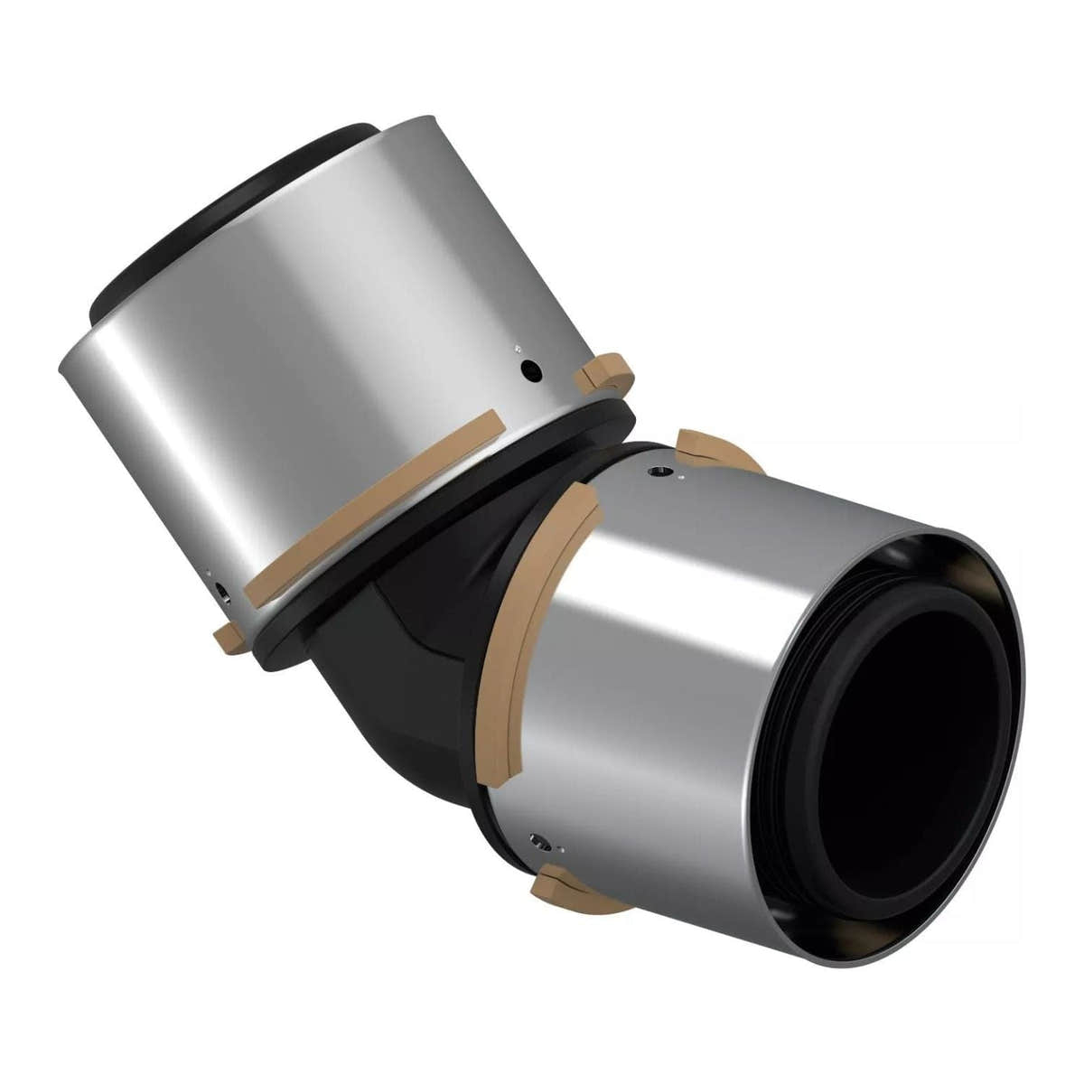Uponor S-Press Kompositt Albue 45° / 50mm Uponor Albue pressfitting HEI-5071978