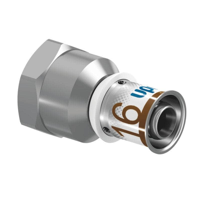 Uponor S-Press Plus Adapter med Innvendig gjenge 16mm-1/2" Uponor HEI-5114441