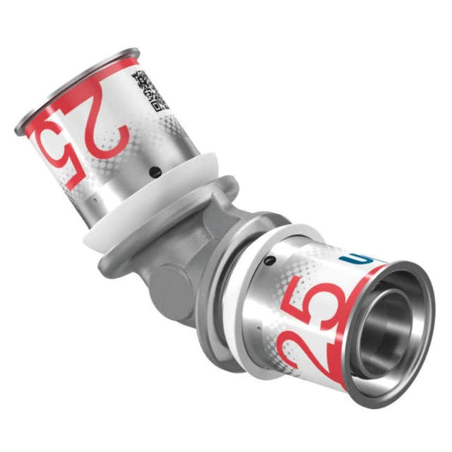 Uponor S-Press Plus Albue 45° 25mm Uponor Albue pressfitting HEI-5114474