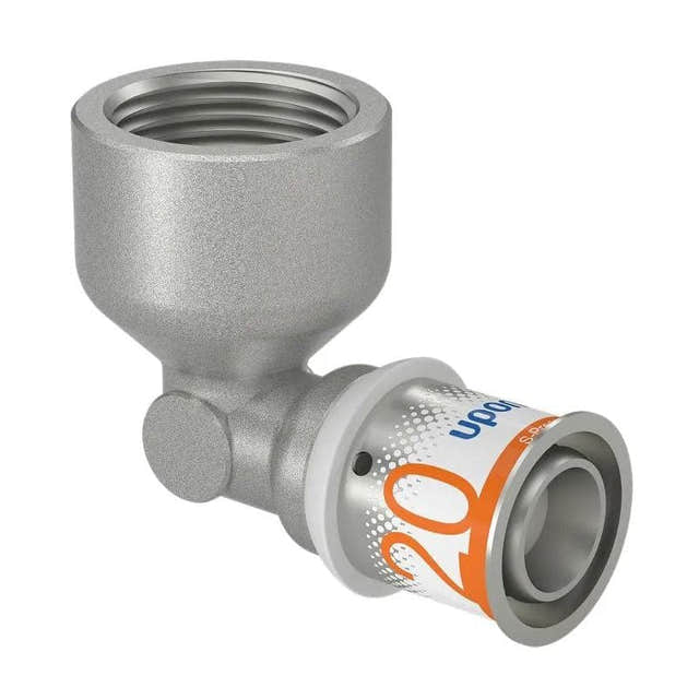 Uponor S-Press Plus Albue med Innvendig gjenge 20mm-3/4" Uponor Albue pressfitting HEI-5114469