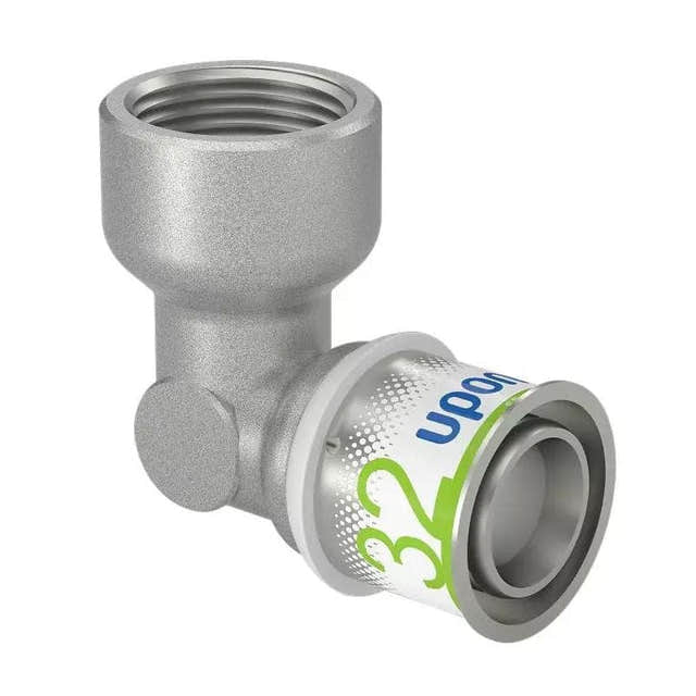 Uponor S-Press Plus Albue med Innvendig gjenge 32mm-1" Uponor Albue pressfitting HEI-5114473
