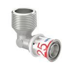 Uponor S-Press Plus Albue med Utvendig gjenge
