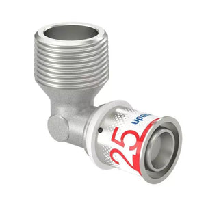 Uponor S-Press Plus Albue med Utvendig gjenge