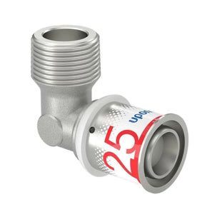 Uponor S-Press Plus Albue med Utvendig gjenge