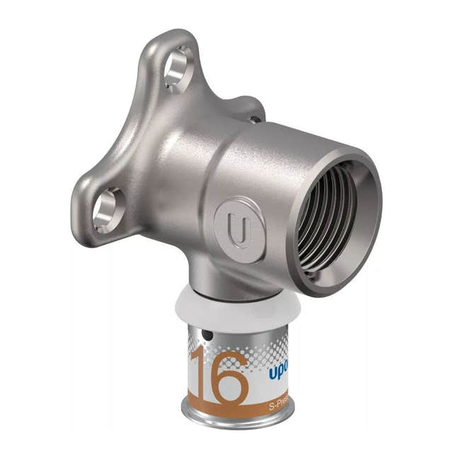Uponor S-Press Plus M Platealbue 16mm-1/2" Uponor Platealbue pressfitting HEI-5114548