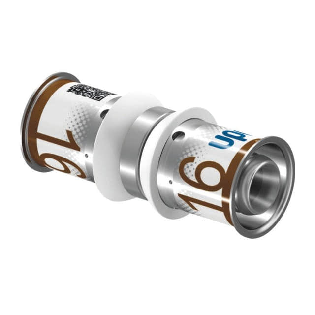 Uponor S-Press Plus Skjøtemuffe 16mm Uponor Skjøtemuffe pressfitting HEI-5114476