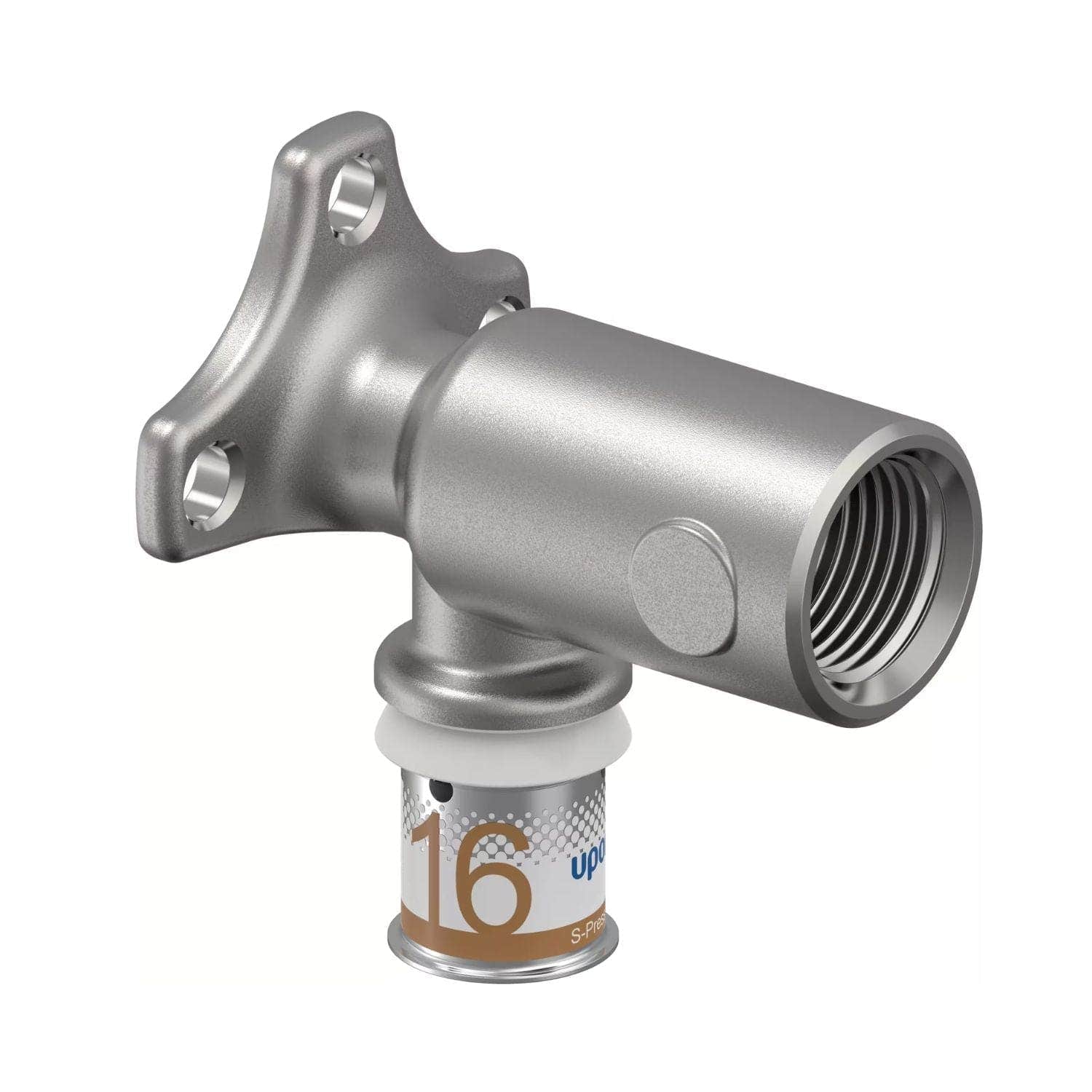 Uponor S-Press Plus XL Platealbue 16mm-1/2" Uponor Platealbue pressfitting HEI-5114555
