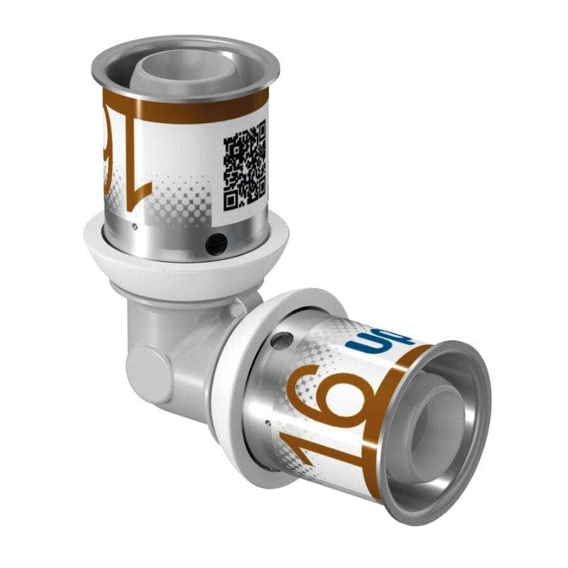 Uponor S-press PPSU Kompositt Albue 16mm Uponor Albue pressfitting HEI-5114381