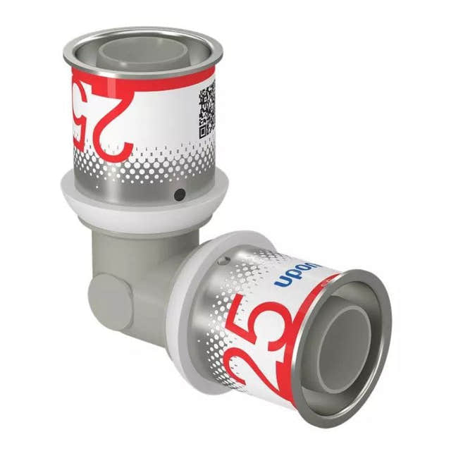 Uponor S-Press PPSU Kompositt Albue 25mm Uponor Albue pressfitting HEI-5114383