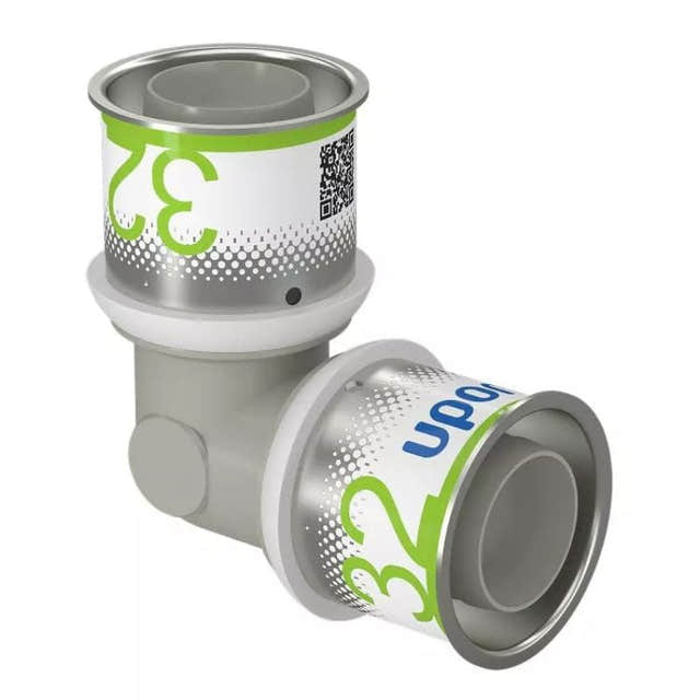 Uponor S-Press PPSU Kompositt Albue 32mm Uponor Albue pressfitting HEI-5114384