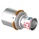 Uponor S-Press Rett Kompositt Skjøtemuffe 40x25 Uponor Rørdeler tappevann HEI-5114394