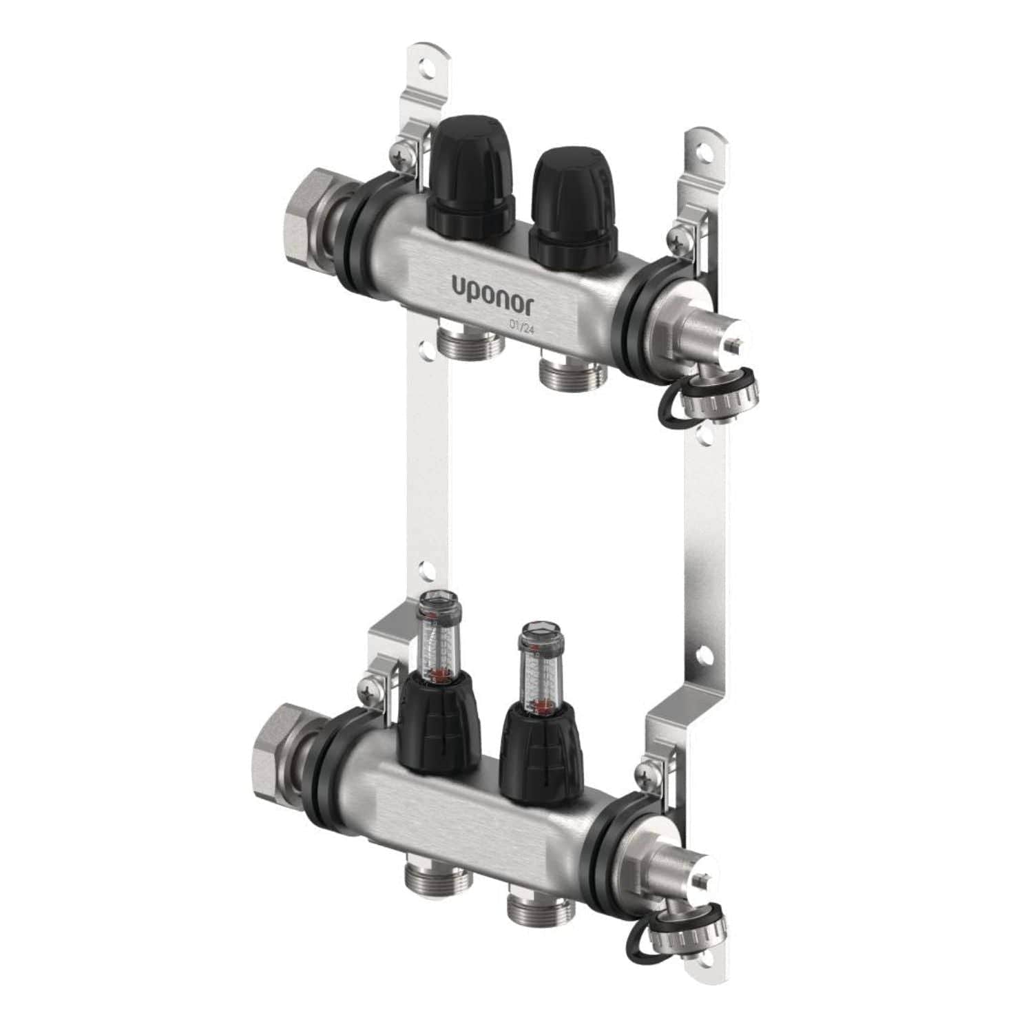 Uponor Vario FM Gulvvarmefordeler 2-12 kurser 2 kurser Uponor Gulvvarmefordeler HEI-8361359