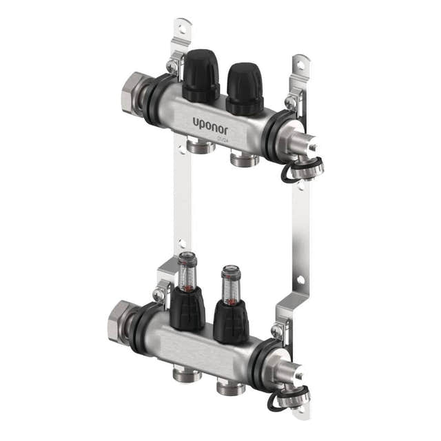 Uponor Vario FM Gulvvarmefordeler 2-12 kurser 2 kurser Uponor Gulvvarmefordeler HEI-8361359